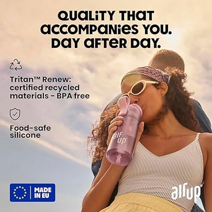 air up® water bottle (22 oz) for school, sports, gym | includes 5 scent pods & straw