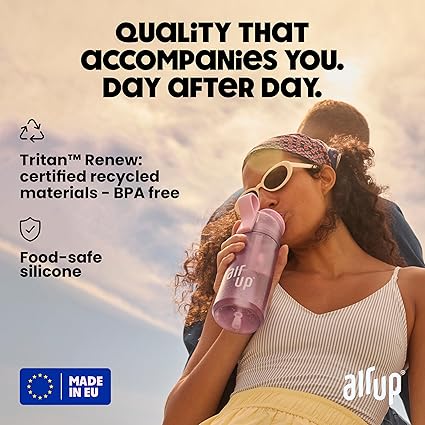 air up® water bottle (22 oz) for school, sports, gym | includes 5 scent pods & straw